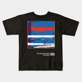 The Durutti Column - Bordeaux / Minimalist Graphic Artwork Design Kids T-Shirt